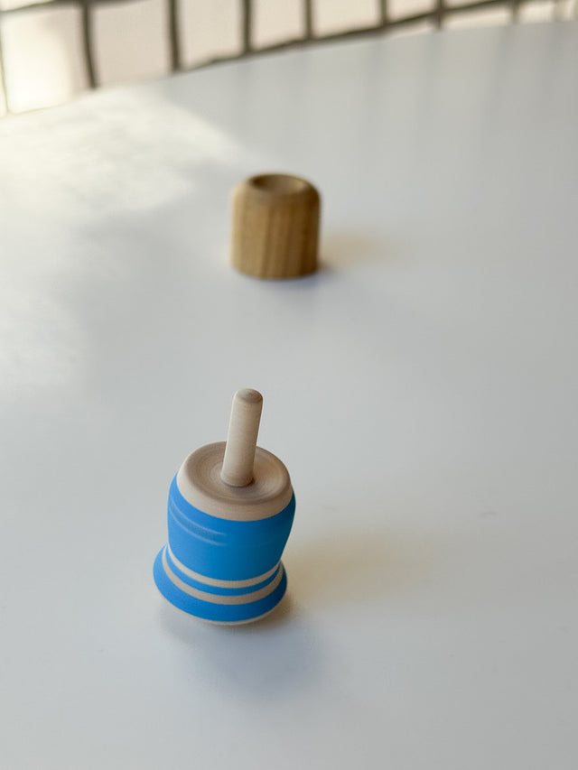 Wooden Top Toy - Koi fish