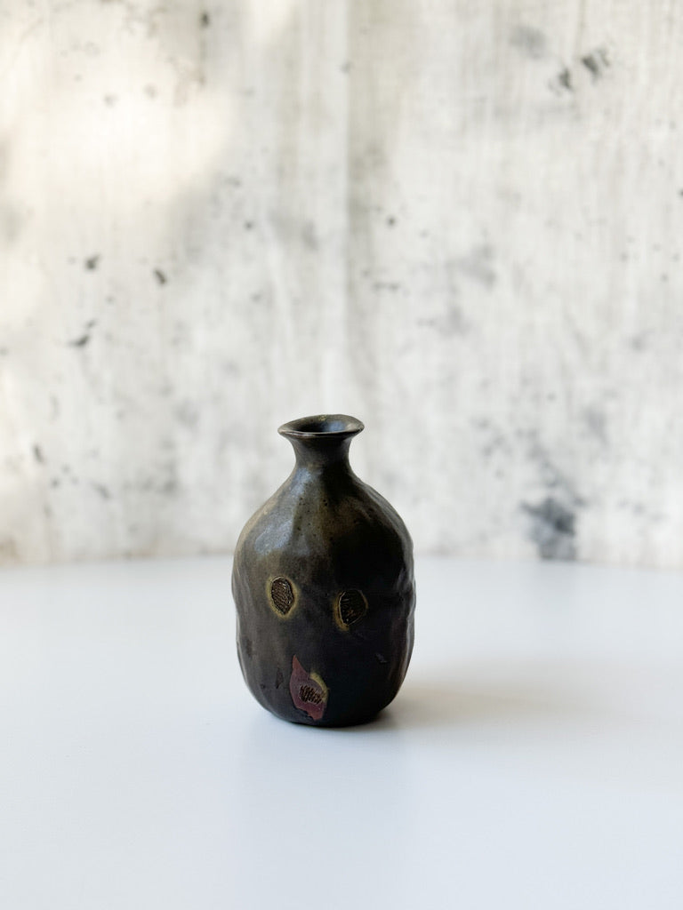 Nakadera kiln - Yakishime Vase, Tall