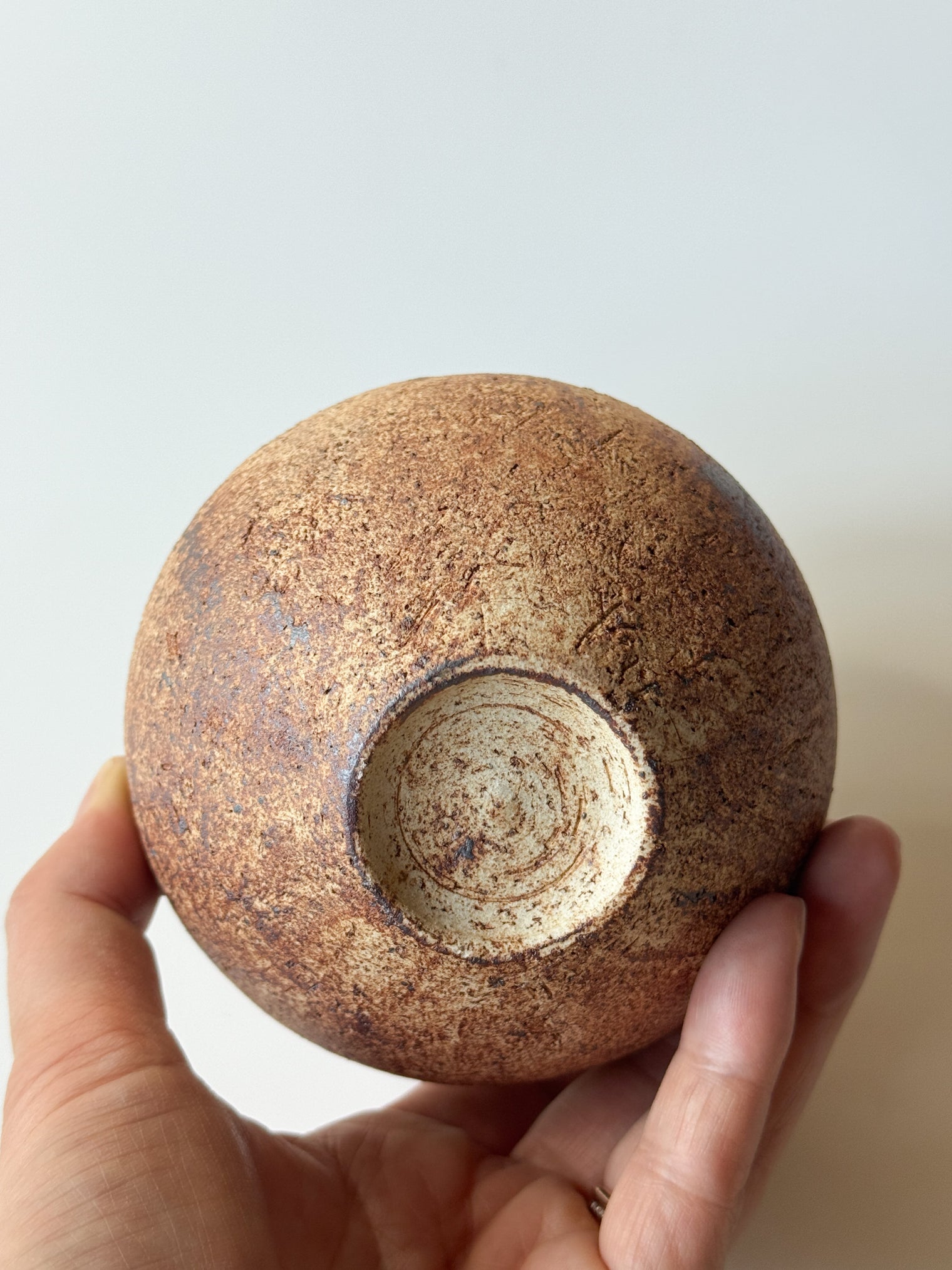 Hiroki Kanazawa -  Round cup, Rust