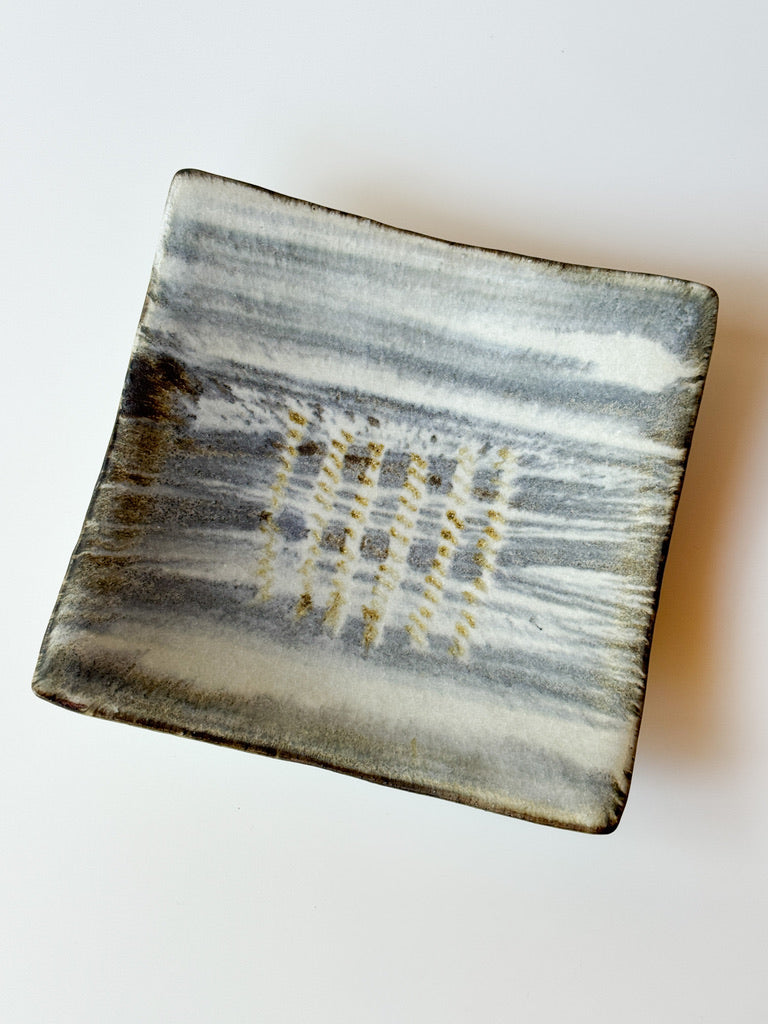Issaki kiln -  Square Plate Set