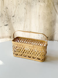 Bamboo Basket by Youn Minyoung - "Sukkiri Kaban", Small