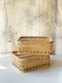 Bamboo Basket by Youn Minyoung - "Sukkiri Kago"