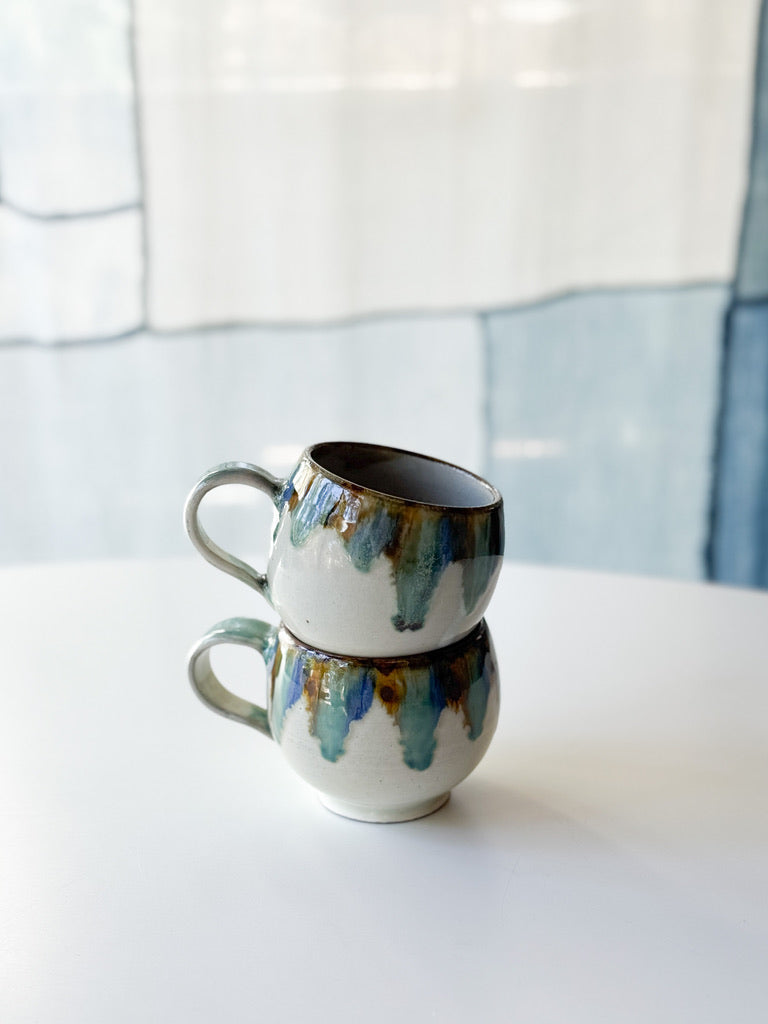 Chihiro Kiln -  "Yachimun" Round Mug Cup
