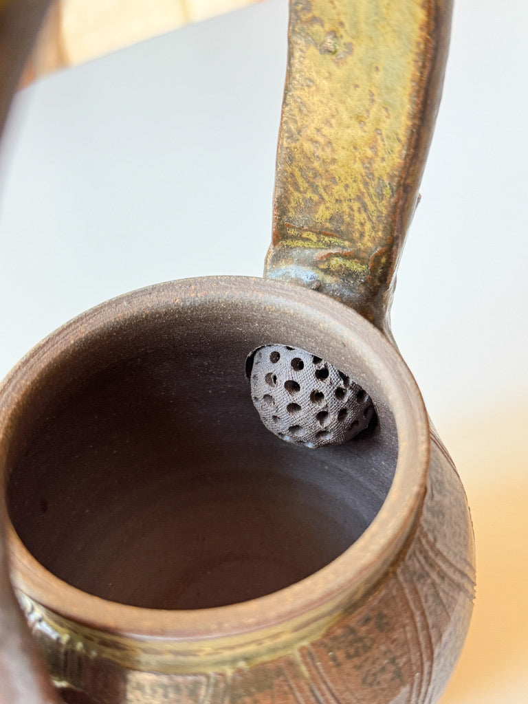 Nakadera kiln - Teapot with handle 2