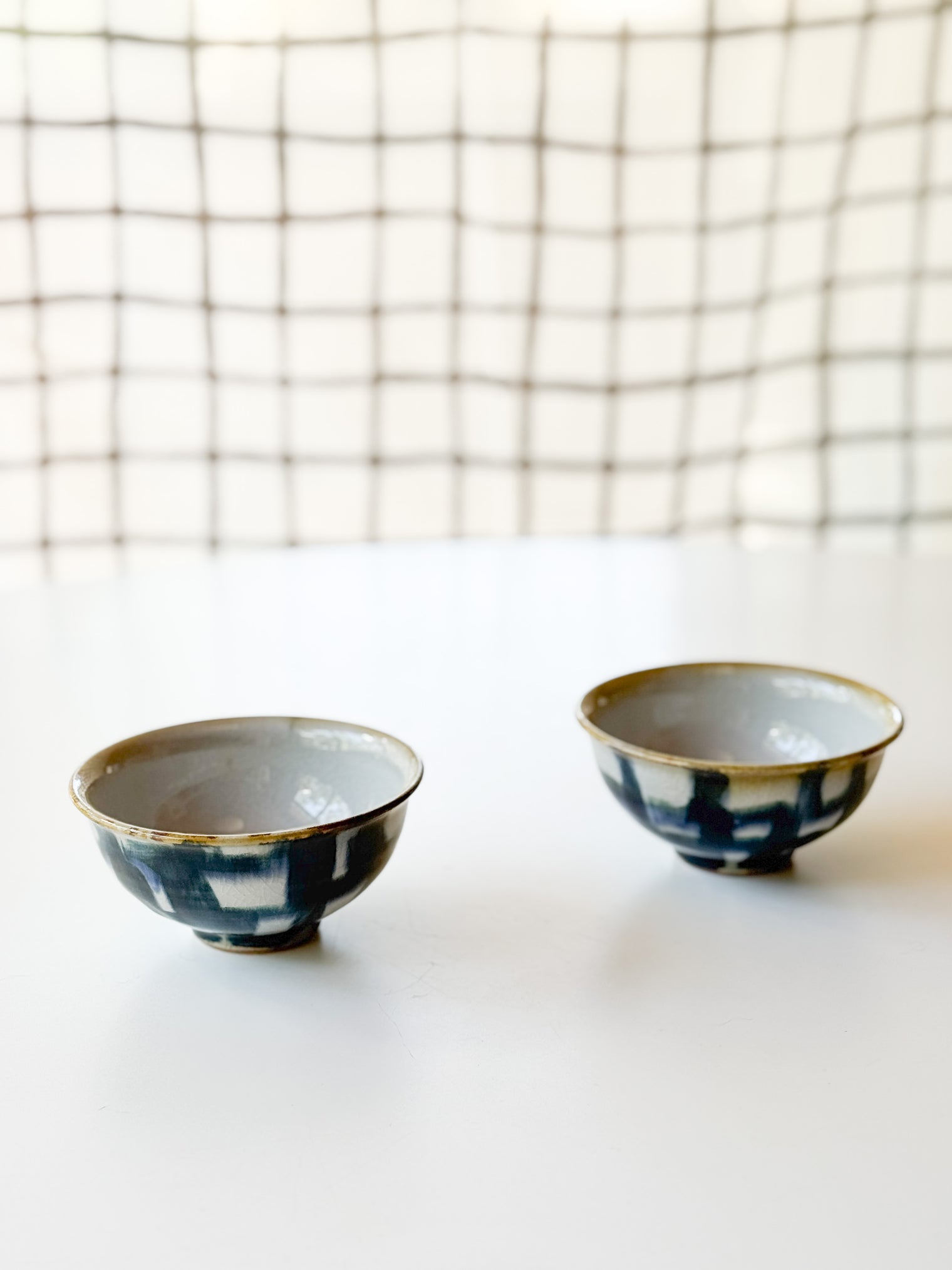 Maruo Kiln - Check Pattern Collection, Bowl B
