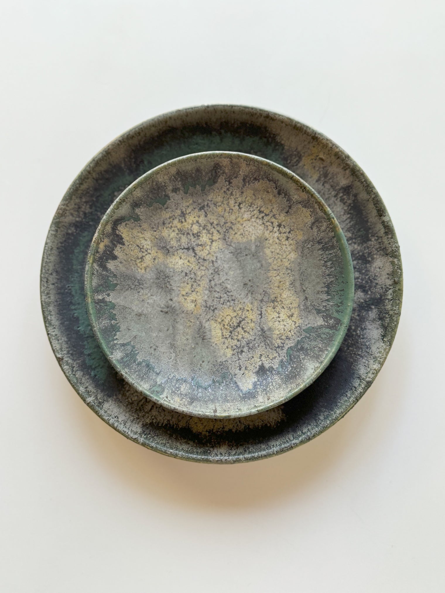 Ayoo Pottery by Naoki Kanazawa - Plate, "Mangata moon road"