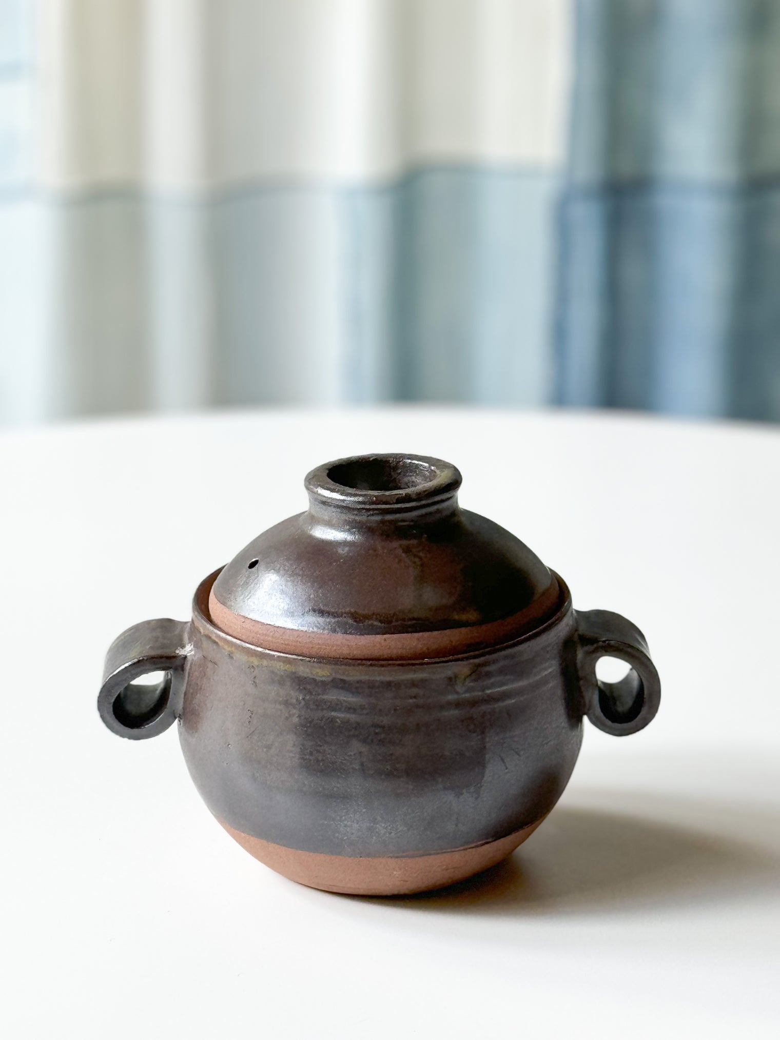 Mugihiko Kitagawa - Vegetable Dyed Donabe Pot, L