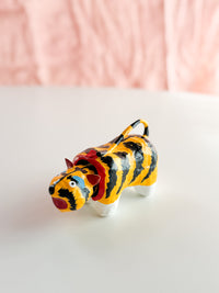 Paper Mache Doll - Tiger Bobblehead Doll