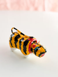 Paper Mache Doll - Tiger Bobblehead Doll