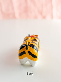 Paper Mache Doll - Tiger Bobblehead Doll