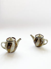 Fumoto Kiln  - Teapot stripes