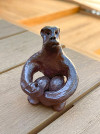 Nakadera kiln - Sitting monkey ornament