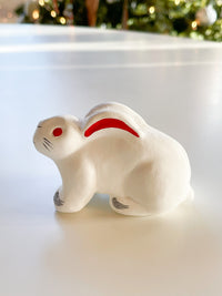 Clay doll - Rabbit ornament