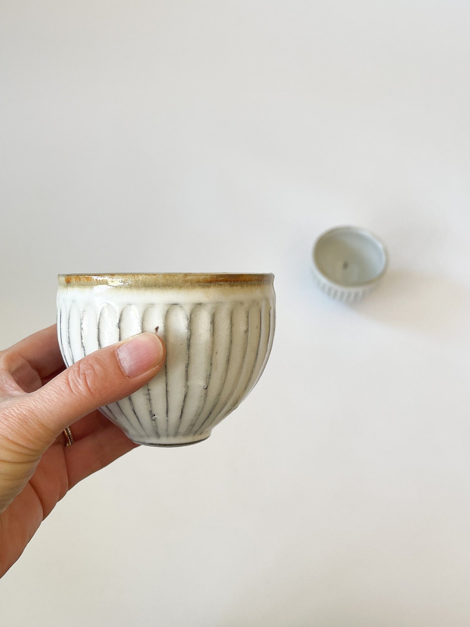 Yamanokuchi Kiln - Yunomi tea cup "Moonlight"