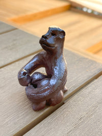 Nakadera kiln - Sitting monkey ornament