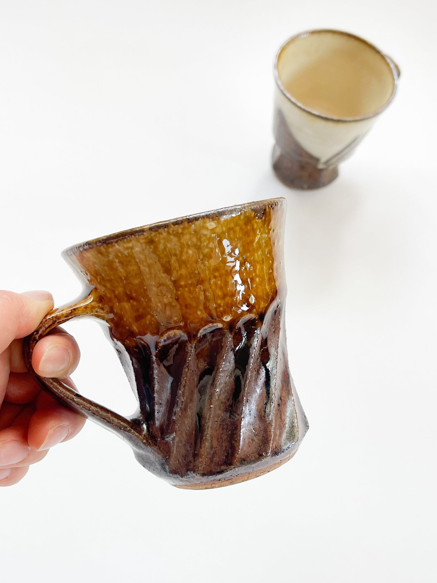 Fumoto Kiln - Mug cup brown