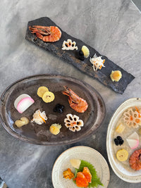 Moriyama Kiln - "Ishizara" Lava stone platter