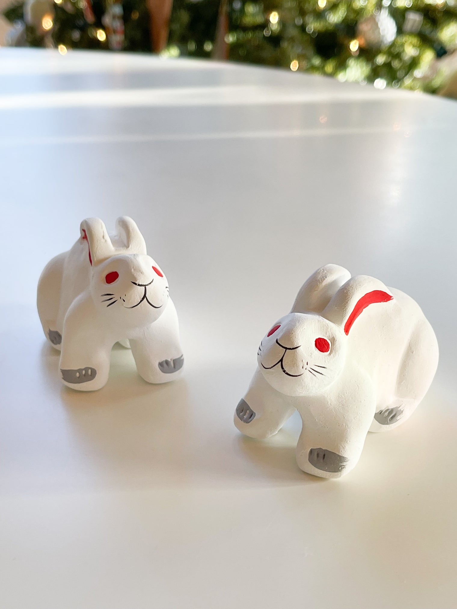 Clay doll - Rabbit ornament