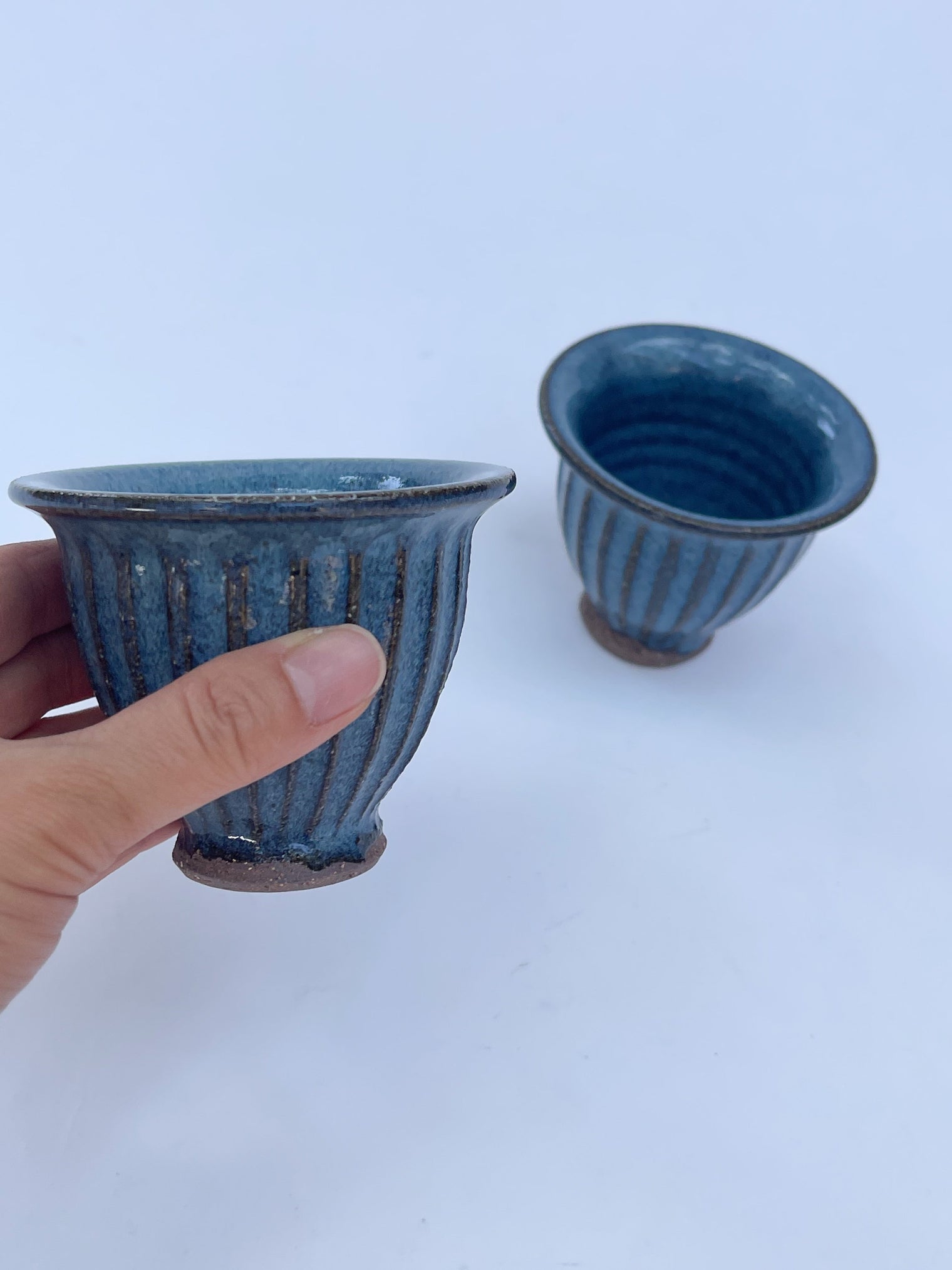 Mizuho Kiln - Aya Shinogi cup Blue S