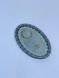 Mizuho Kiln - Rococo oval plate