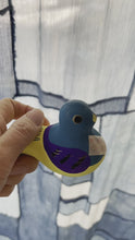 Load and play video in Gallery viewer, Clay Bell - Pigeon with fortune tape
