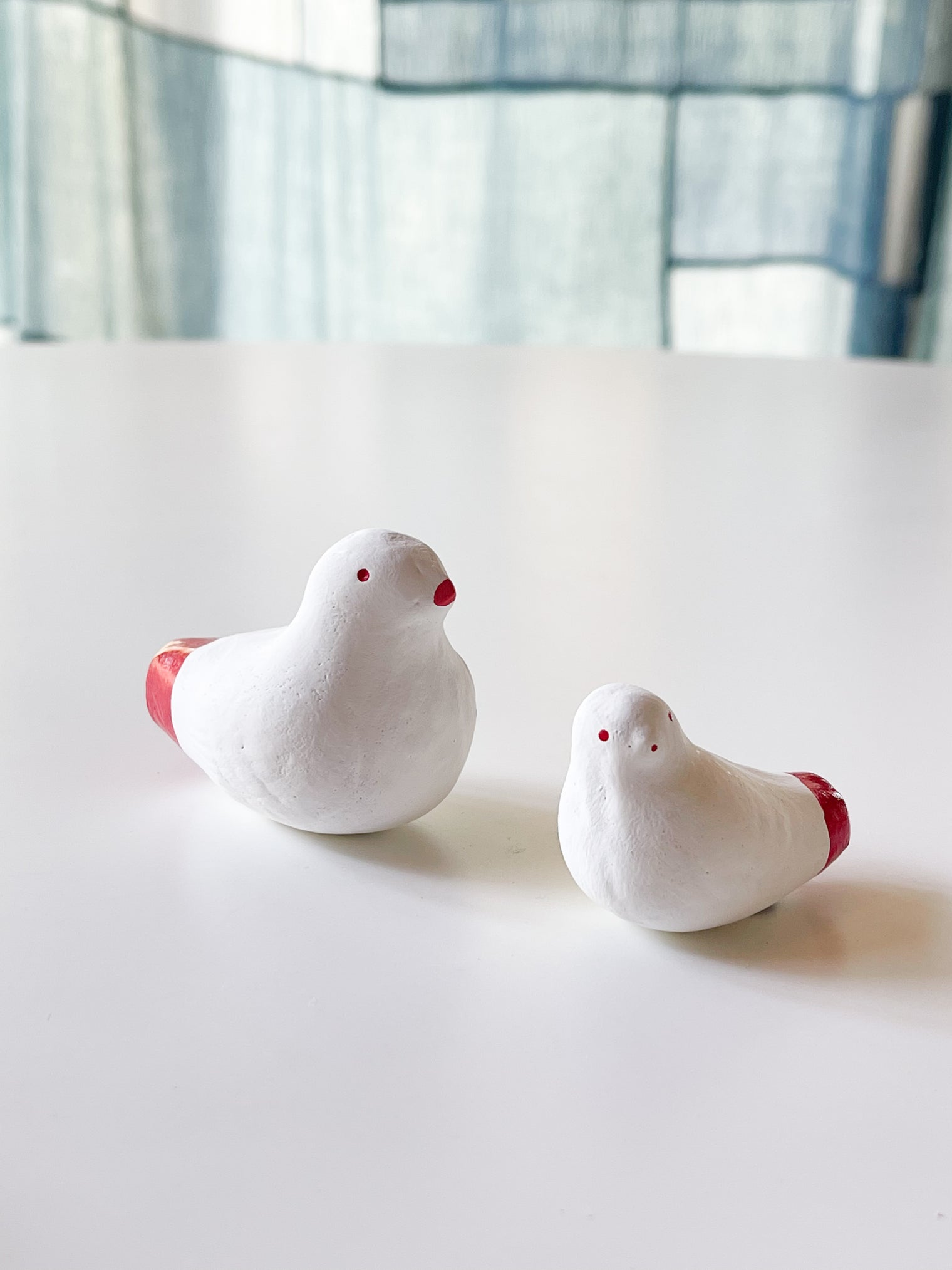 Clay Whistle - Dove set